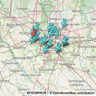 Mappa Via Massaua, 20146 Milano MI, Italia (9.566)