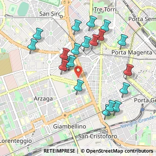 Mappa Via Massaua, 20146 Milano MI, Italia (1.022)