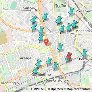 Mappa Via Massaua, 20146 Milano MI, Italia (1.1395)