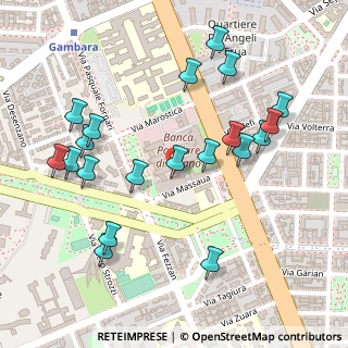 Mappa Via Massaua, 20146 Milano MI, Italia (0.271)