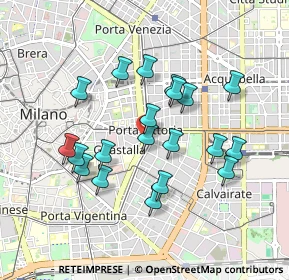 Mappa Via Vicenza ang, 20135 Milano MI, Italia (0.821)