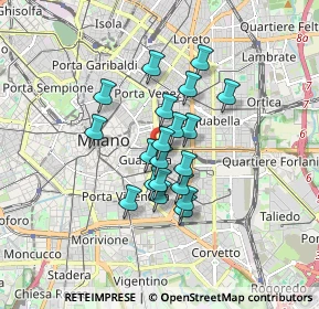 Mappa Via Vicenza ang, 20135 Milano MI, Italia (1.22)