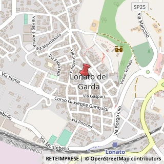 Mappa Piazza Martiri della Libertà, 7, 25017 Lonato del Garda, Brescia (Lombardia)