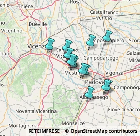 Mappa Via S Michele, 35035 Mestrino PD, Italia (9.47154)