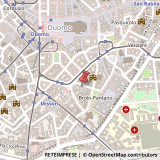 Mappa Via Chiaravalle, 8, 20122 Milano, Milano (Lombardia)