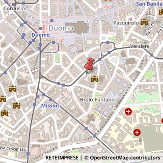 Mappa Via Larga, 13, 20122 Milano, Milano (Lombardia)