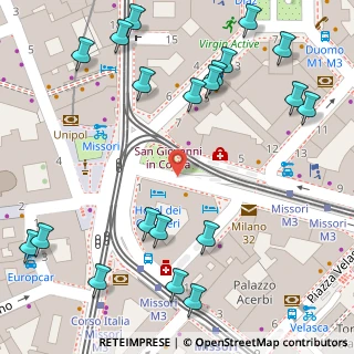 Mappa Via Alberico Albricci, 20123 Milano MI, Italia (0.091)