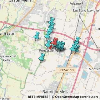 Mappa Via Roma, 25020 Poncarale BS, Italia (1.2)