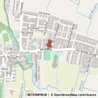 Mappa Via roma 29, 25020 Poncarale, Brescia (Lombardia)