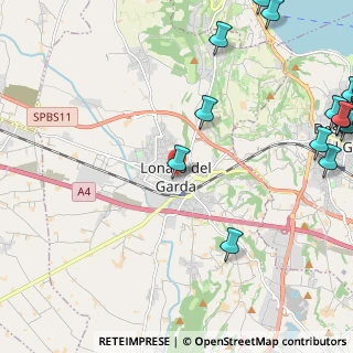 Mappa Piazza Martiri della Libertà, 25017 Lonato del Garda BS, Italia (3.6585)