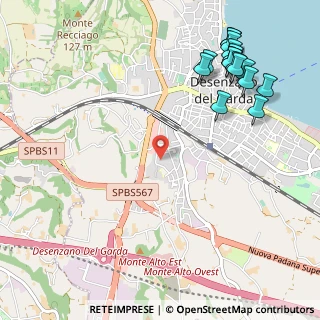 Mappa Via Tobruch, 25015 Desenzano del Garda BS, Italia (1.3875)