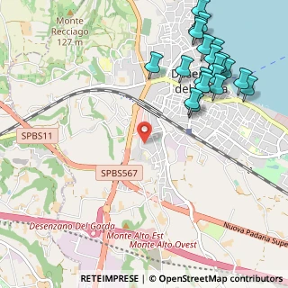 Mappa Via Tobruch, 25015 Desenzano del Garda BS, Italia (1.3445)