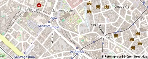 Mappa Milano