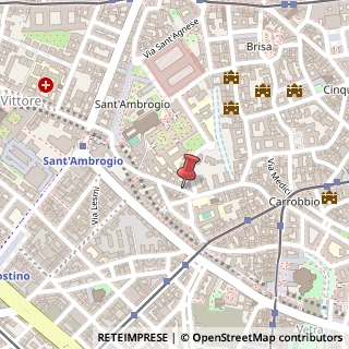 Mappa Via Lanzone, 16, 20123 Milano, Milano (Lombardia)