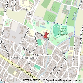 Mappa Via Vittorio Locchi, 37c, 37124 Verona, Verona (Veneto)