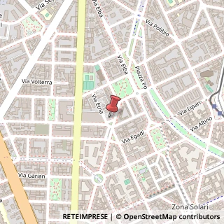 Mappa Via Giacomo Boni, 8, 20144 Milano, Milano (Lombardia)