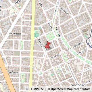 Mappa Via Vetta d'Italia,  19, 20144 Milano, Milano (Lombardia)