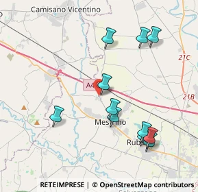 Mappa Via Pozza Don Rocco, 35035 Mestrino PD, Italia (4.06727)