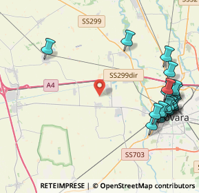 Mappa Via PIERRE marie curie, 28060 San Pietro Mosezzo NO, Italia (5.2295)