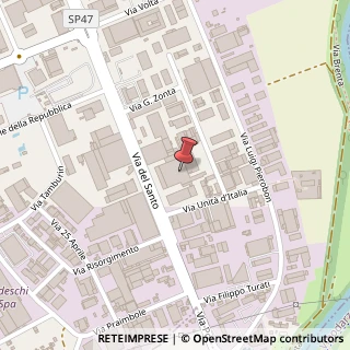 Mappa Via del Santo, 211, 35010 Limena, Padova (Veneto)