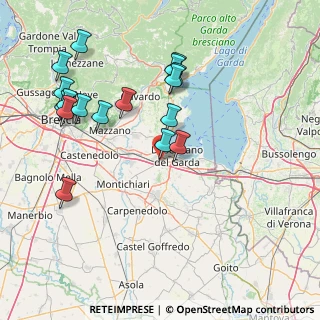 Mappa Via X Giornate, 25017 Lonato del Garda BS, Italia (16.89941)