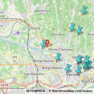 Mappa Verona, 37124 Verona VR, Italia (3.18692)