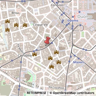 Mappa Via Torino, 48, 20123 Milano, Milano (Lombardia)
