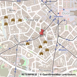 Mappa Via Torino, 47, 20123 Milano, Milano (Lombardia)