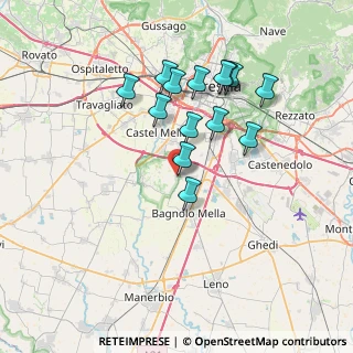 Mappa Vicolo Chiuso, 25020 Poncarale BS, Italia (6.56)