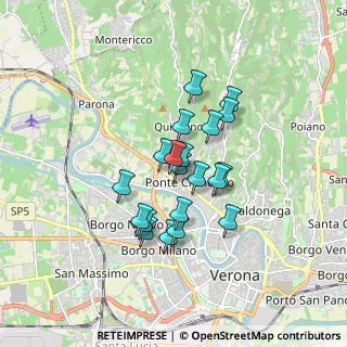 Mappa Via Leno, 37124 Verona VR, Italia (1.272)