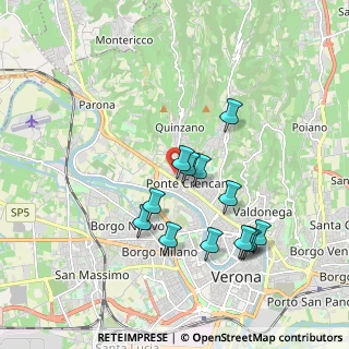 Mappa Via Leno, 37124 Verona VR, Italia (1.73385)