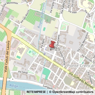 Mappa Via Quinzano, 24d, 37124 Verona, Verona (Veneto)