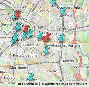 Mappa Via Giovanni Cena, 20129 Milano MI, Italia (2.1975)