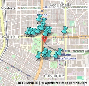 Mappa Via Giovanni Cena, 20129 Milano MI, Italia (0.3205)