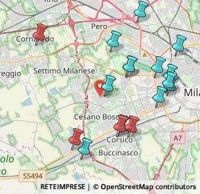 Mappa Via Antonio Ceriani, 20152 Milano MI, Italia (4.29353)