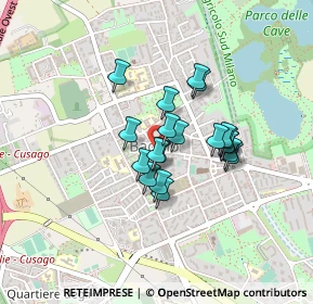 Mappa Via Antonio Ceriani, 20152 Milano MI, Italia (0.302)