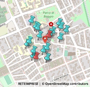 Mappa Via Antonio Ceriani, 20152 Milano MI, Italia (0.169)