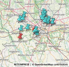 Mappa Via Antonio Ceriani, 20152 Milano MI, Italia (12.48)