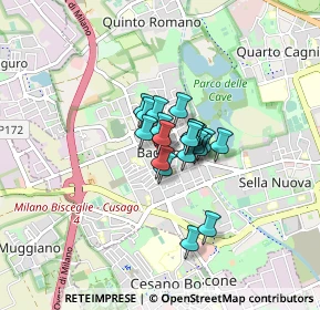 Mappa Via Antonio Ceriani, 20152 Milano MI, Italia (0.4325)