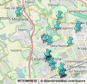 Mappa Via Antonio Ceriani, 20152 Milano MI, Italia (2.4005)