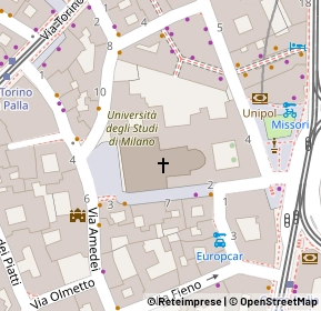 Mappa Via Zebedia, 20123 Milano MI, Italia (0.08077)