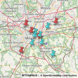 Mappa Via Decemviri, 20137 Milano MI, Italia (5.52818)