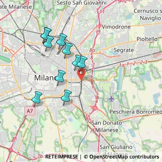 Mappa Via Decemviri, 20137 Milano MI, Italia (3.84364)