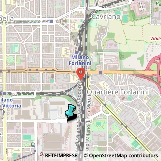 Mappa Via Decemviri, 20137 Milano MI, Italia (0.563)