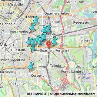 Mappa Via Decemviri, 20137 Milano MI, Italia (1.42769)