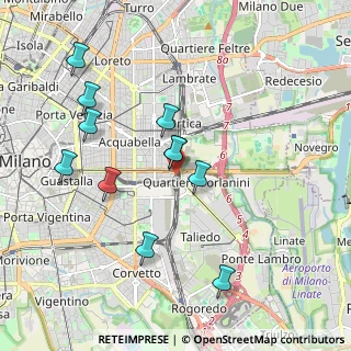 Mappa Via Decemviri, 20137 Milano MI, Italia (1.89636)