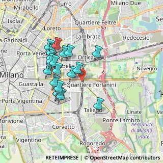 Mappa Via Decemviri, 20137 Milano MI, Italia (1.621)