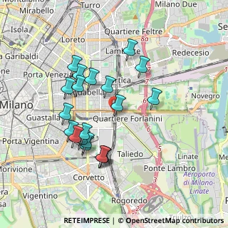 Mappa Via Decemviri, 20137 Milano MI, Italia (1.7255)