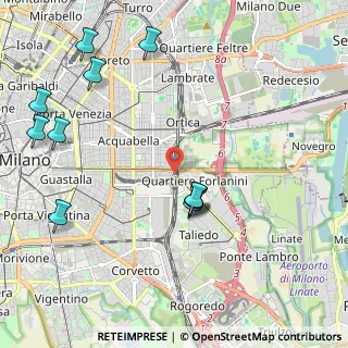 Mappa Via Decemviri, 20137 Milano MI, Italia (2.50273)