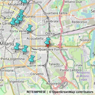 Mappa Via Decemviri, 20137 Milano MI, Italia (2.96818)